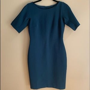 Dark blue Ann Taylor suit dress